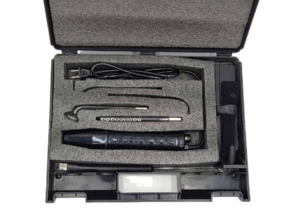 Violet Wand inside black carrying case with body holster